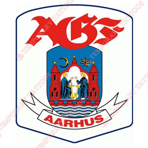 Aarhus Gymnastikforening Customize Temporary Tattoos Stickers NO.8223